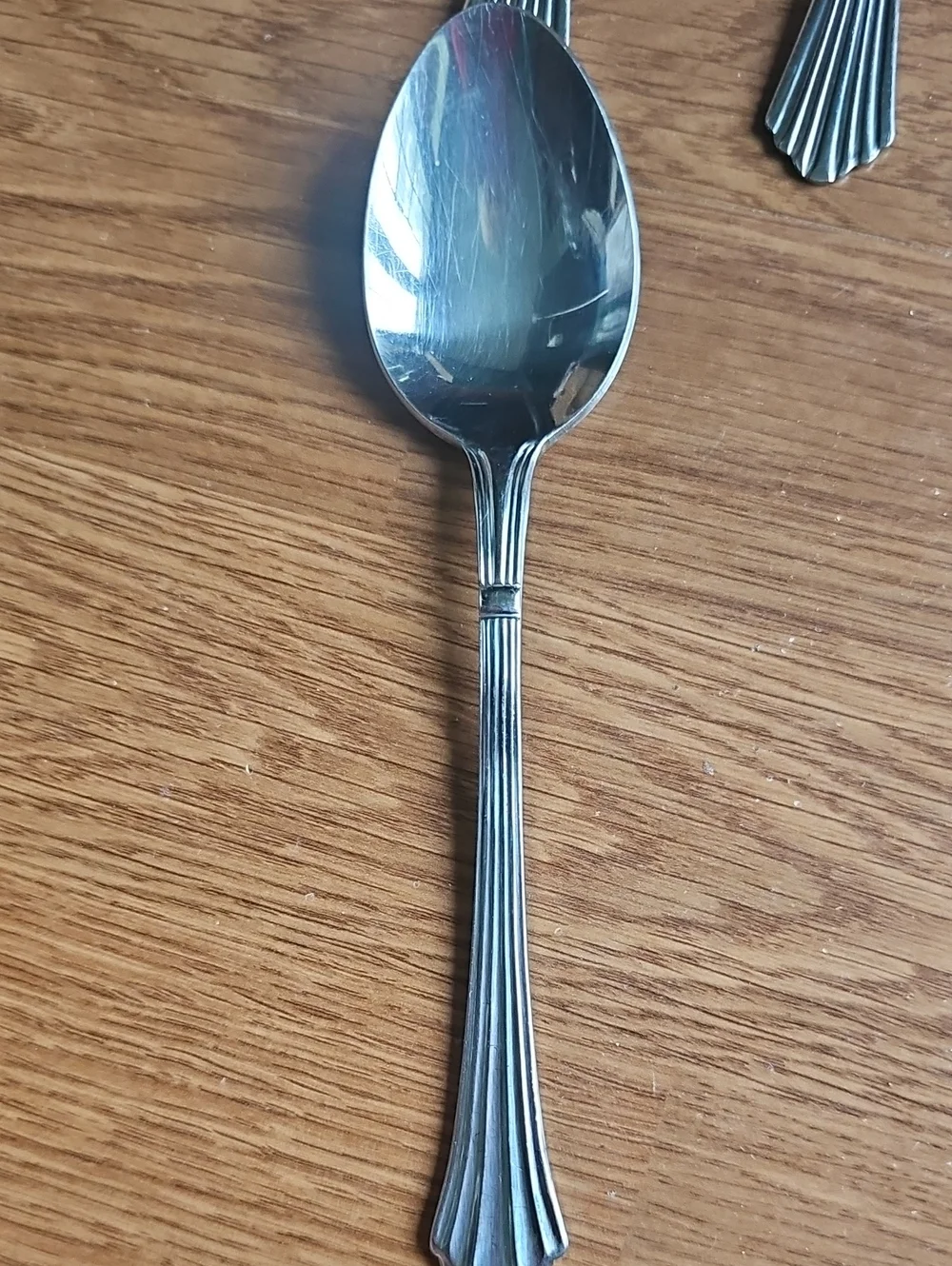 Farberware Flatware Heron Pattern Stainless Steel Silverware Bundle 27 Pieces